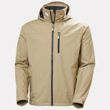 Helly Hansen Men's Crew Hooded Sailing Jacket 2.0 Sejlerjakke Herre - Pebble -