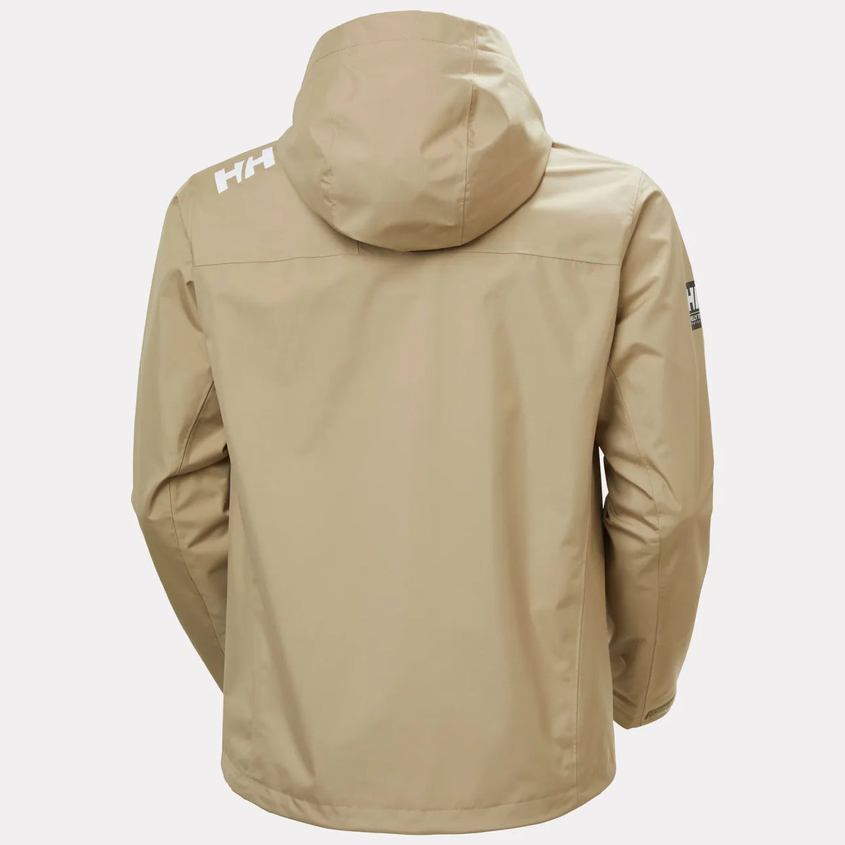 Helly Hansen Men's Crew Hooded Sailing Jacket 2.0 Sejlerjakke Herre - Pebble -