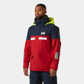 Helly Hansen Men's Pier 4.0 Jacket Sejlerjakke Herre - Red - Red