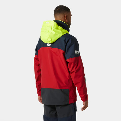 Helly Hansen Men's Pier 4.0 Jacket Sejlerjakke Herre - Red -