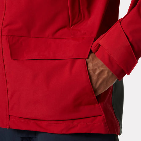 Helly Hansen Men's Pier 4.0 Jacket Sejlerjakke Herre - Red -