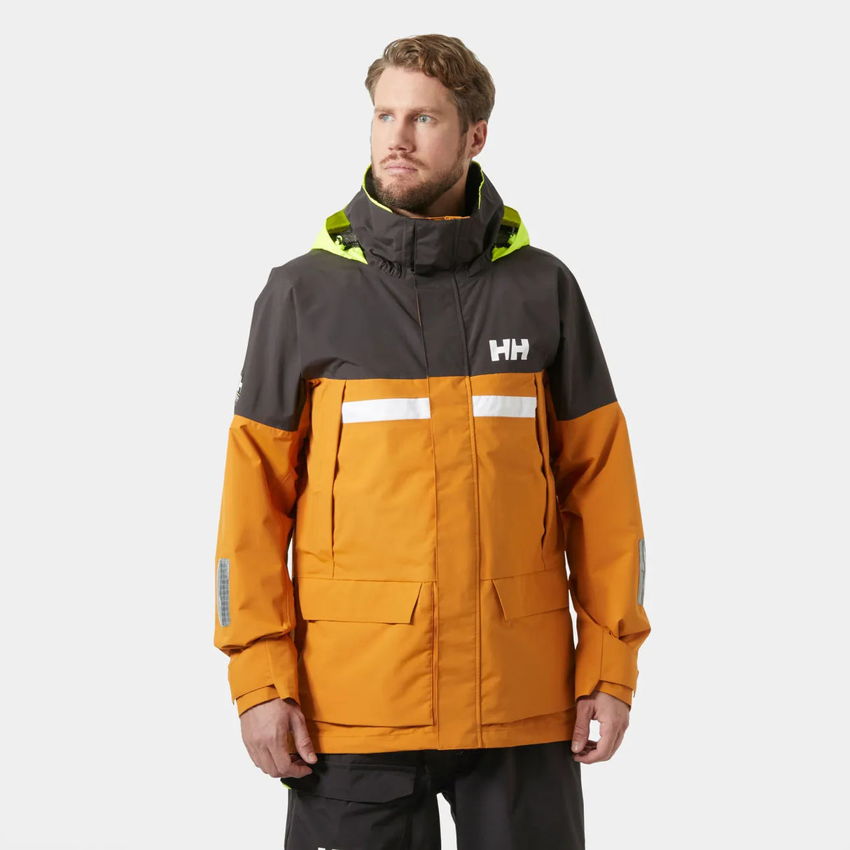 Helly Hansen Men's Pier 4.0 Jacket Sejlerjakke Herre - Mustard - Mustard