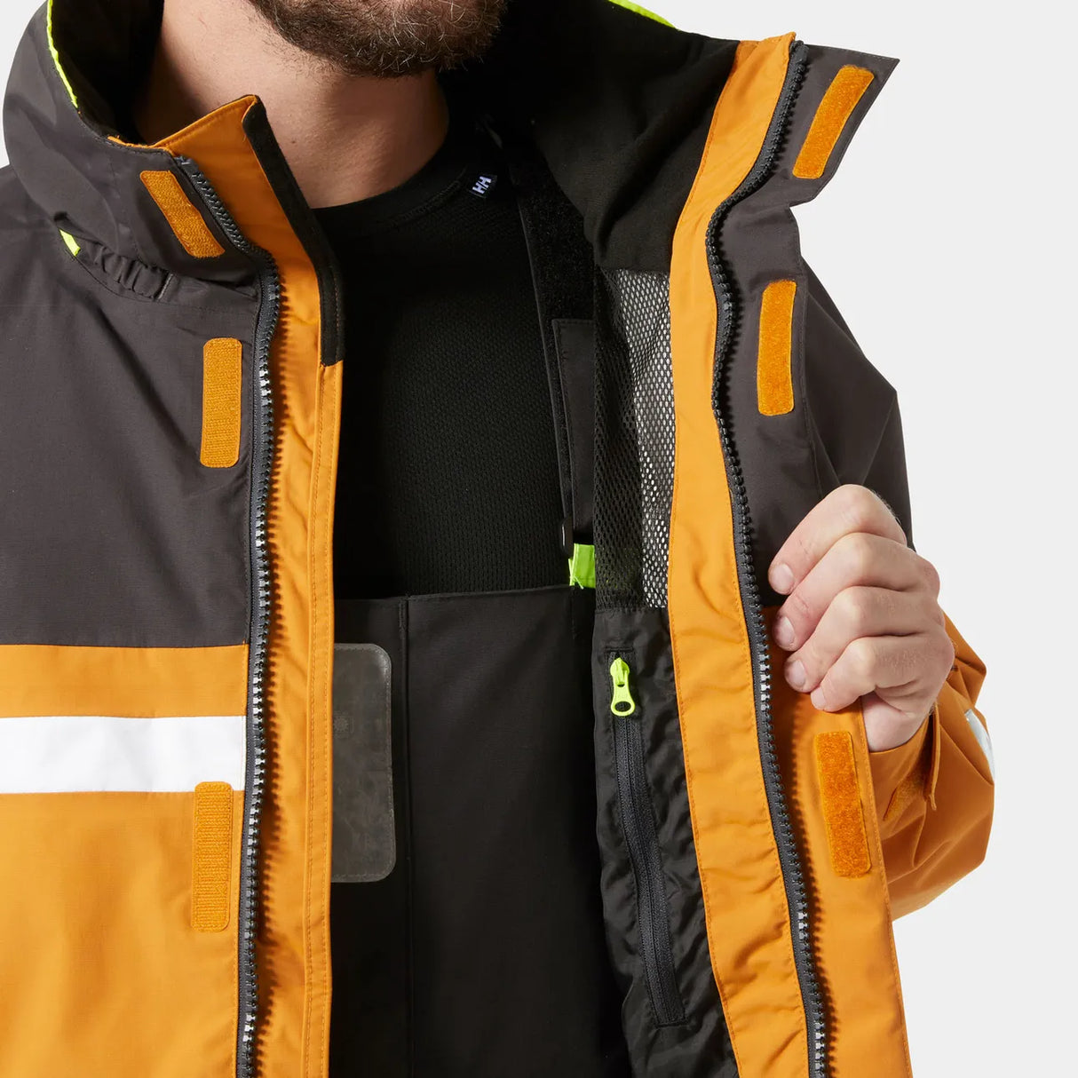 Helly Hansen Men's Pier 4.0 Jacket Sejlerjakke Herre - Mustard -