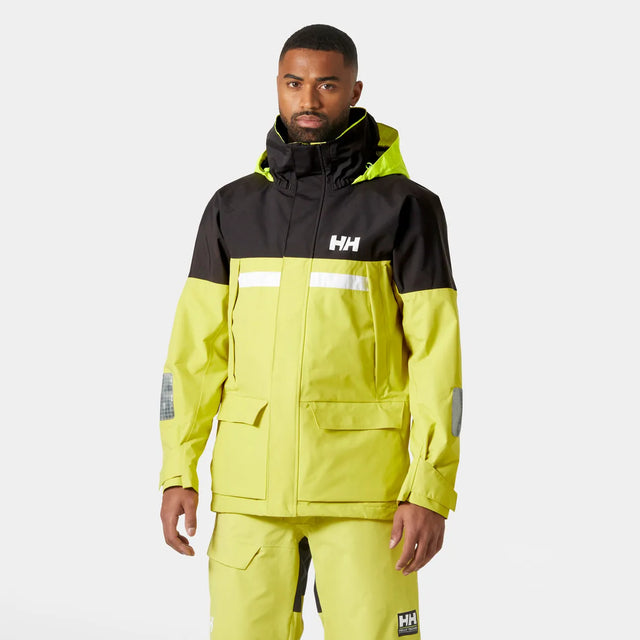 Helly Hansen Men's Pier 4.0 Jacket Sejlerjakke Herre - Cyber Lime - Cyber Lime