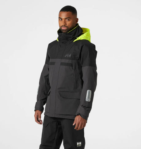 Helly Hansen Men's Pier 4.0 Jacket Sejlerjakke Herre - Ebony - Ebony