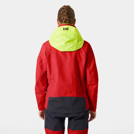 Helly Hansen Women's Pier 4.0 Sejlersæt Dame - Alert Red / Navy -