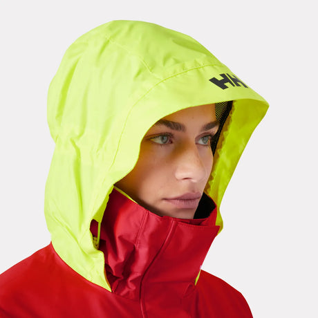 Helly Hansen Women's Pier 4.0 Sejlersæt Dame - Alert Red / Navy -