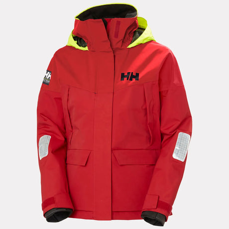 Helly Hansen Women's Pier 4.0 Sejlersæt Dame - Alert Red / Navy -