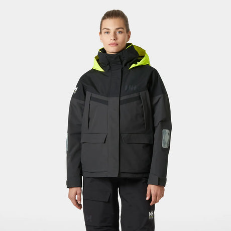 Helly Hansen Women's Pier 4.0 Jacket Sejlerjakke Dame - Ebony - Ebony