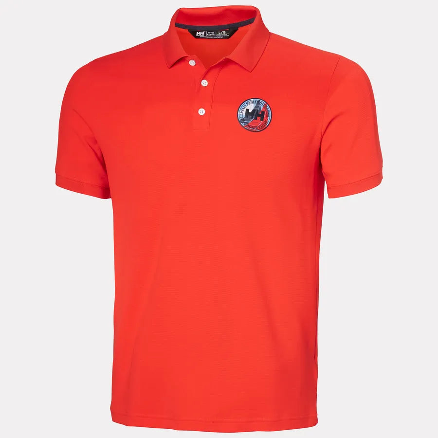 Helly Hansen Men's HP Race Polo 2.0 Polo T-shirt Herre - Alert Red -