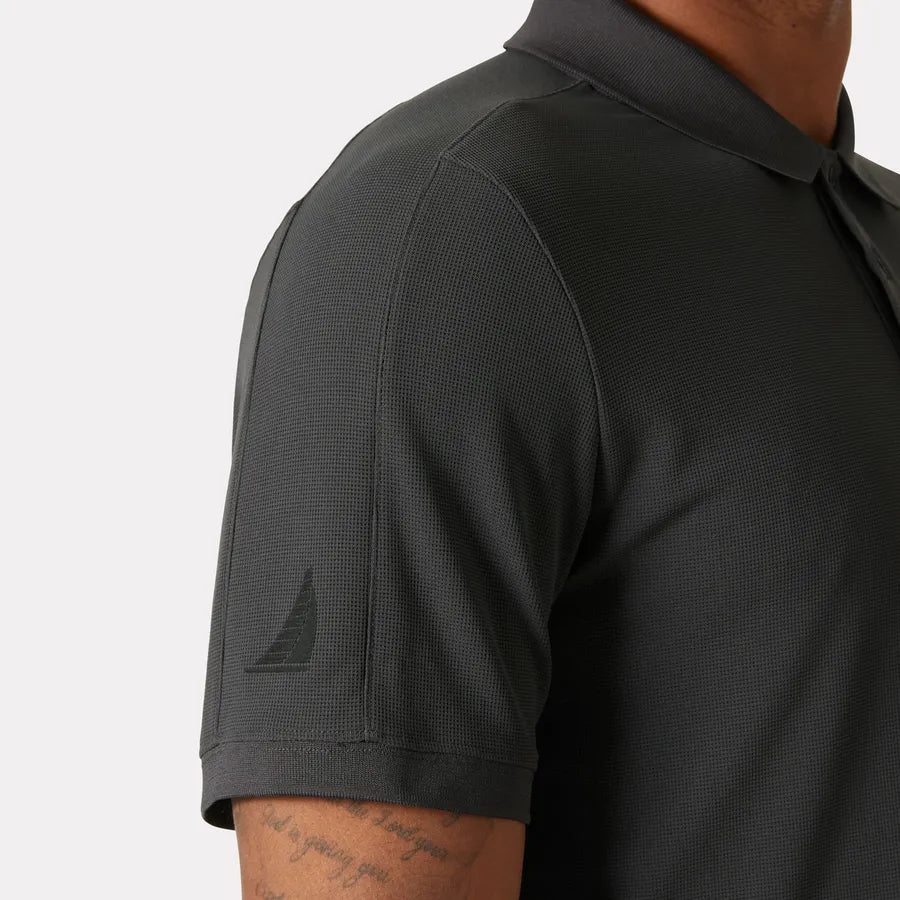 Helly Hansen Men's HP Race Polo 2.0 Polo T-shirt Herre - Ebony -