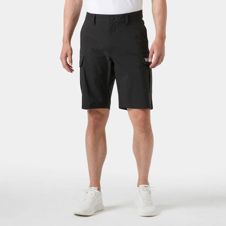 Helly Hansen Men's HH Quick-Dry Cargo Shorts 11" Herre - Black - Black