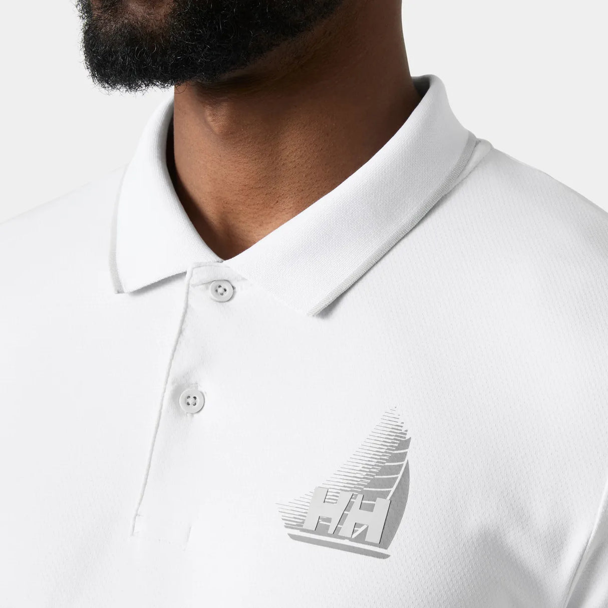Helly Hansen Men's HP Figari Polo T-shirt Herre - White -