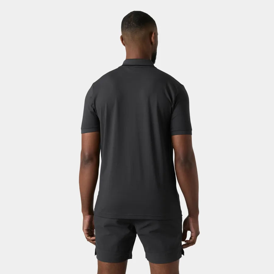 Helly Hansen Men's HP Figari Polo T-shirt Herre - Ebony