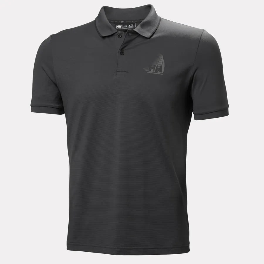 Helly Hansen Men's HP Figari Polo T-shirt Herre - Ebony