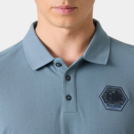 Helly Hansen Men's HP Race Polo T-shirt Herre - Washed Navy -