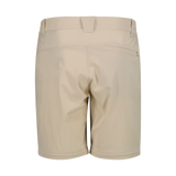 CMP Women's zip-off stretch trousers with Cargo Pockets Vandrebukser Dame - Cream -