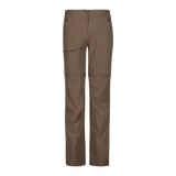 CMP Women's zip-off stretch trousers with Cargo Pockets Vandrebukser Dame - Toffee - Toffee