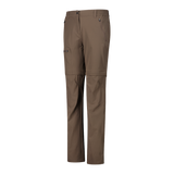 CMP Women's zip-off stretch trousers with Cargo Pockets Vandrebukser Dame - Toffee -