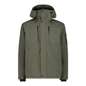 CMP Man Mechanical Stretch Ski Jacket Skijakke Herre - Olive - Olive