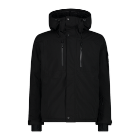 CMP Man Mechanical Stretch Ski Jacket Skijakke Herre - Nero - Nero