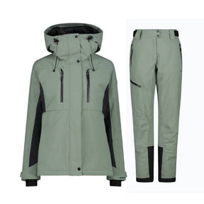 CMP Woman Mechanical Stretch Skisæt Dame - Mineral / Mineral - 2XL