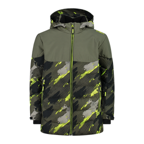 CMP Boy's Twill Ski Jacket Skijakke Børn - Olive-Nero - Olive-Nero