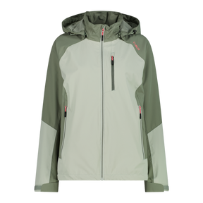 CMP Women's Waterproof Ripstop Jacket Regnjakke Dame - Pistacchio - Pistacchio