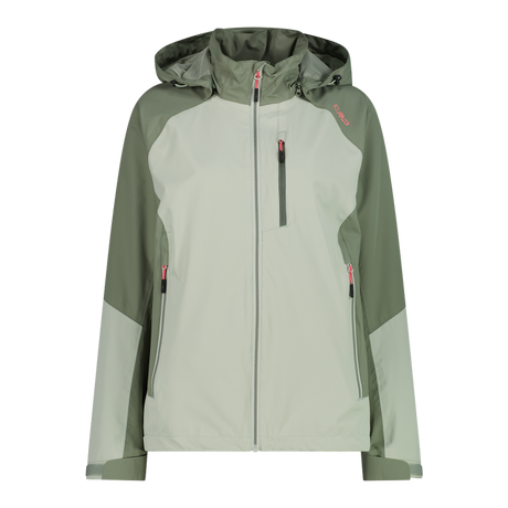 CMP Women's Waterproof Ripstop Jacket Regnjakke Dame - Pistacchio - Pistacchio