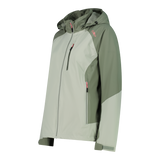 CMP Women's Waterproof Ripstop Jacket Regnjakke Dame - Pistacchio -