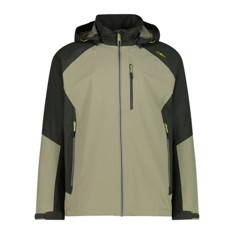 CMP Men's Ripstop Waterproof Jacket Regnjakke Herre - Sage-Pine -