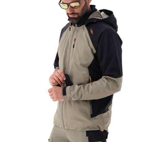 CMP Men's Ripstop Waterproof Jacket Regnjakke Herre - Sage-Pine -