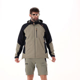 CMP Men's Ripstop Waterproof Jacket Regnjakke Herre - Sage-Pine -