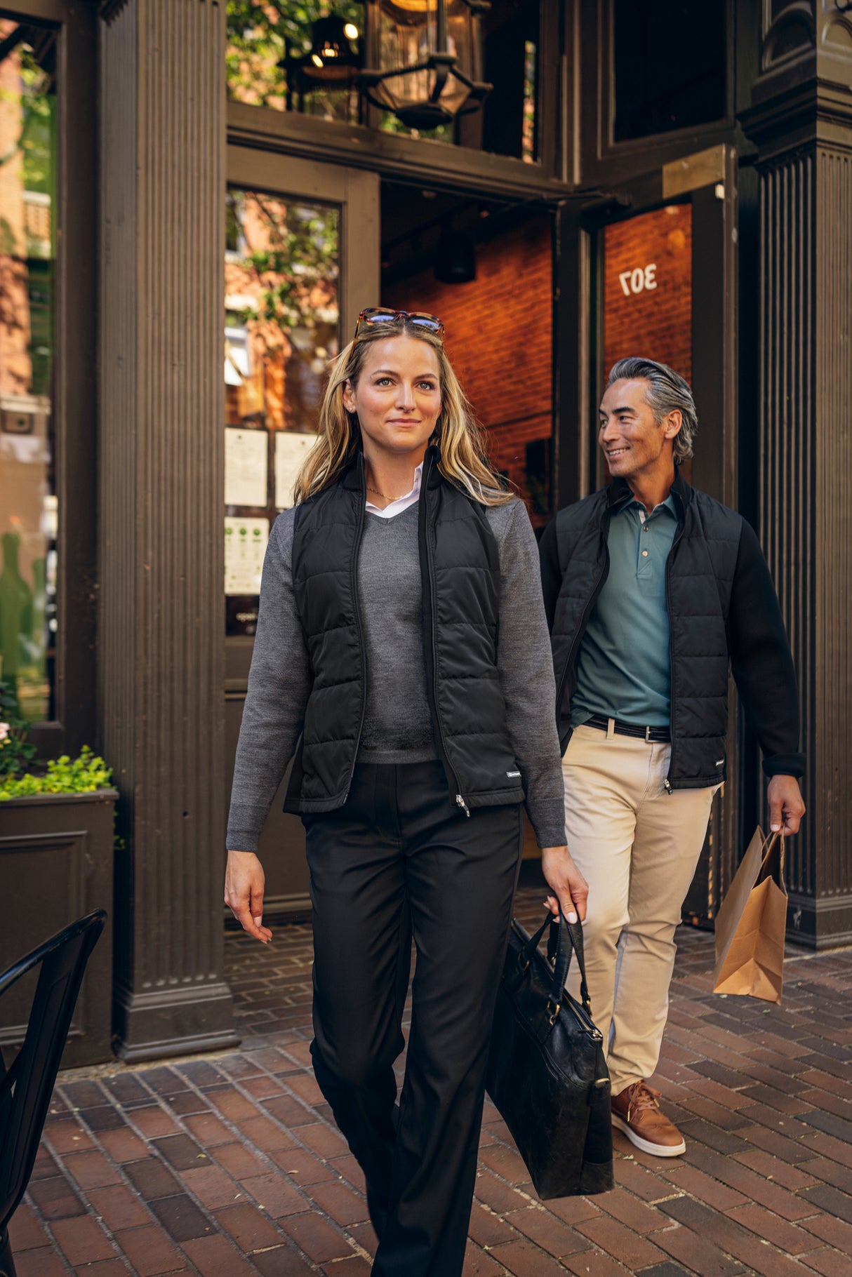 Cutter & Buck Palouse Pants Women Bukser Dame - Dark Navy