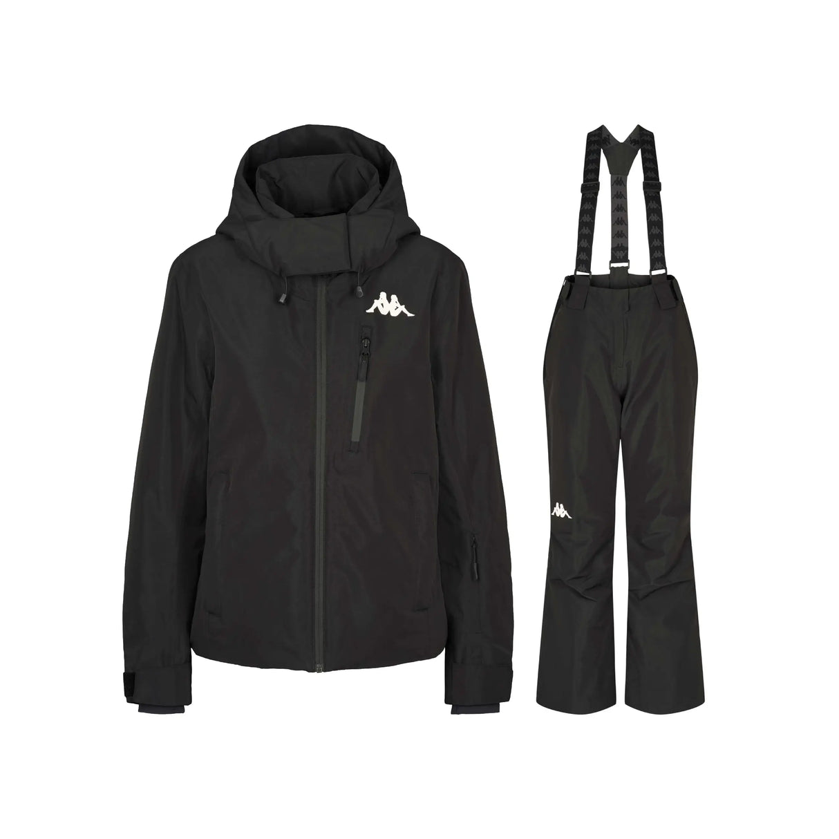 Kappa Scanivy & Naviasy Skisæt Dame - Black - 2XL