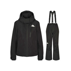 Kappa Scanivy & Naviasy Skisæt Dame - Black - 2XL