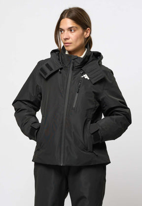 Kappa Scanivy & Naviasy Skisæt Dame - Black / Beige Sabbia -