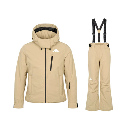 Kappa Scanivy & Naviasy Skisæt Dame - Beige Sabbia - 2XL