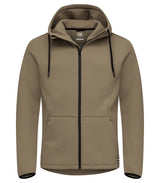 Cutter & Buck Pemberton Hood Full Zip Men Hættetrøje Herre – Khaki - Khaki
