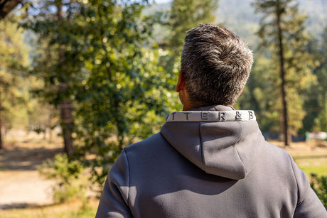 Cutter & Buck Pemberton Hood Full Zip Men Hættetrøje Herre – Khaki -