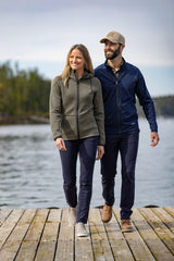 Cutter & Buck Pemberton Hood Full Zip Women Hoodie Dame - Dark Mocca