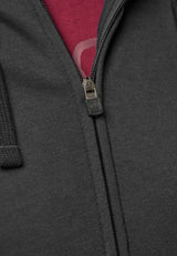 Kappa Logo Truxo Hoodie Zip Hættetrøje Herre - Black -