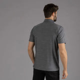 CMP Men's Mèlange Stretch Jersey Poloshirt Polo T-shirt Herre - Antracite Melange-Flame -