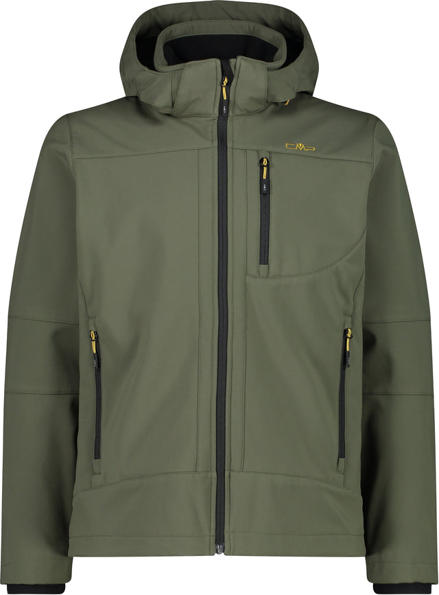 CMP Men's Softshell Jacket Herre - Oil Green - Olive Green
