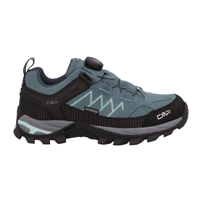 CMP Women's Rigel Low FitGo Trekking Shoes WP Vandresko Dame - Mineral Green