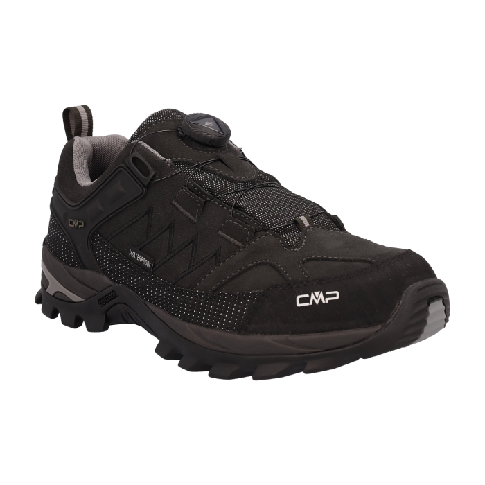 CMP Rigel Low FitGo Trekking Shoes WP Vandresko Herre - Piombo