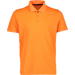 CMP Man Functional Polo T-shirt Herre - Flash Orange - Flash Orange