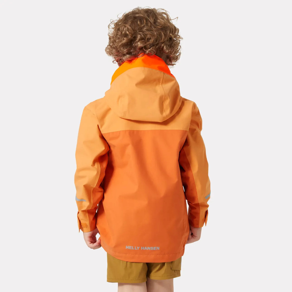 Helly Hansen Kids' Shelter Outdoor Jacket 2.0 Regnjakke Børn - Bonfire