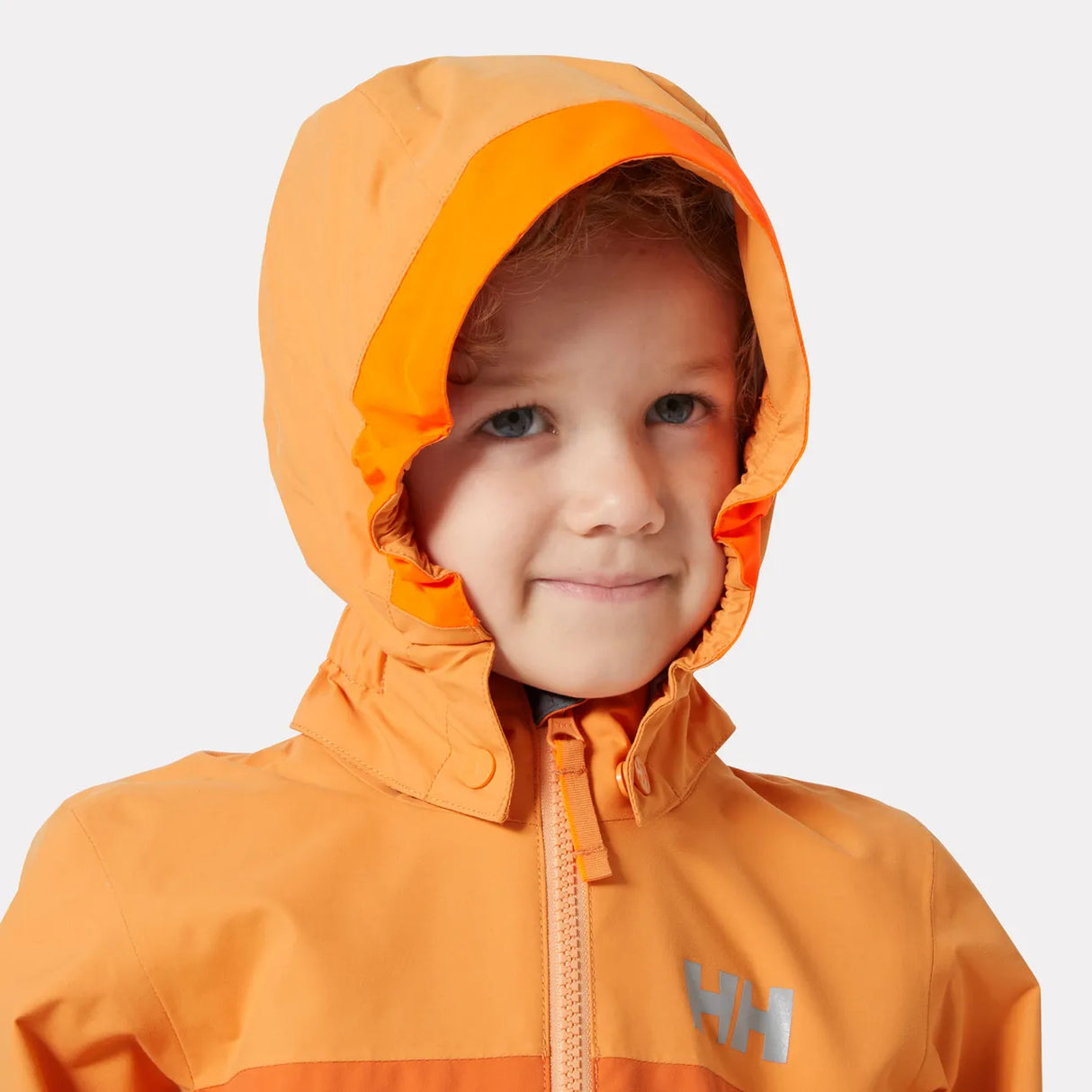 Helly Hansen Kids' Shelter Outdoor Jacket 2.0 Regnjakke Børn - Bonfire