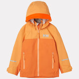 Helly Hansen Kids' Shelter Outdoor Jacket 2.0 Regnjakke Børn - Bonfire